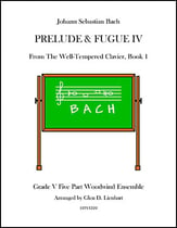 Prelude and Fugue IV (Quintet) P.O.D. cover